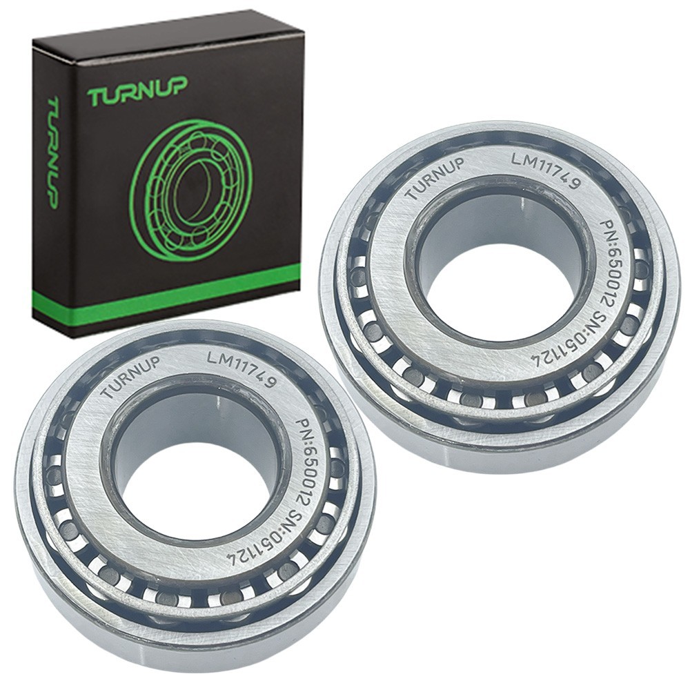 2PCS TURNUP LM11749/10 SET1 Tapered Roller Bearing 1.25×2.328×0.81″ Bearings