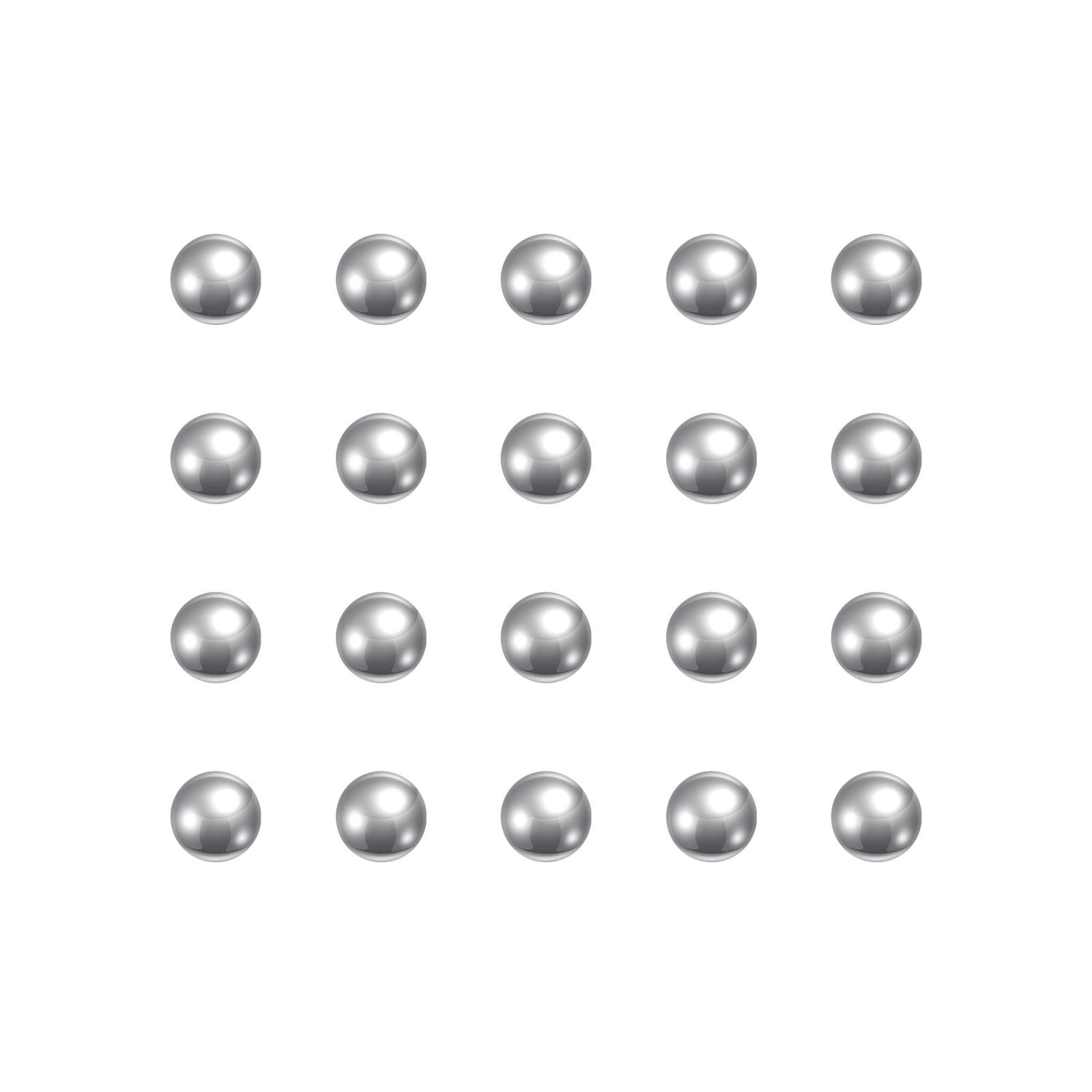 30pcs 3.5mm Chrome Steel Bearing Balls G5 Precision