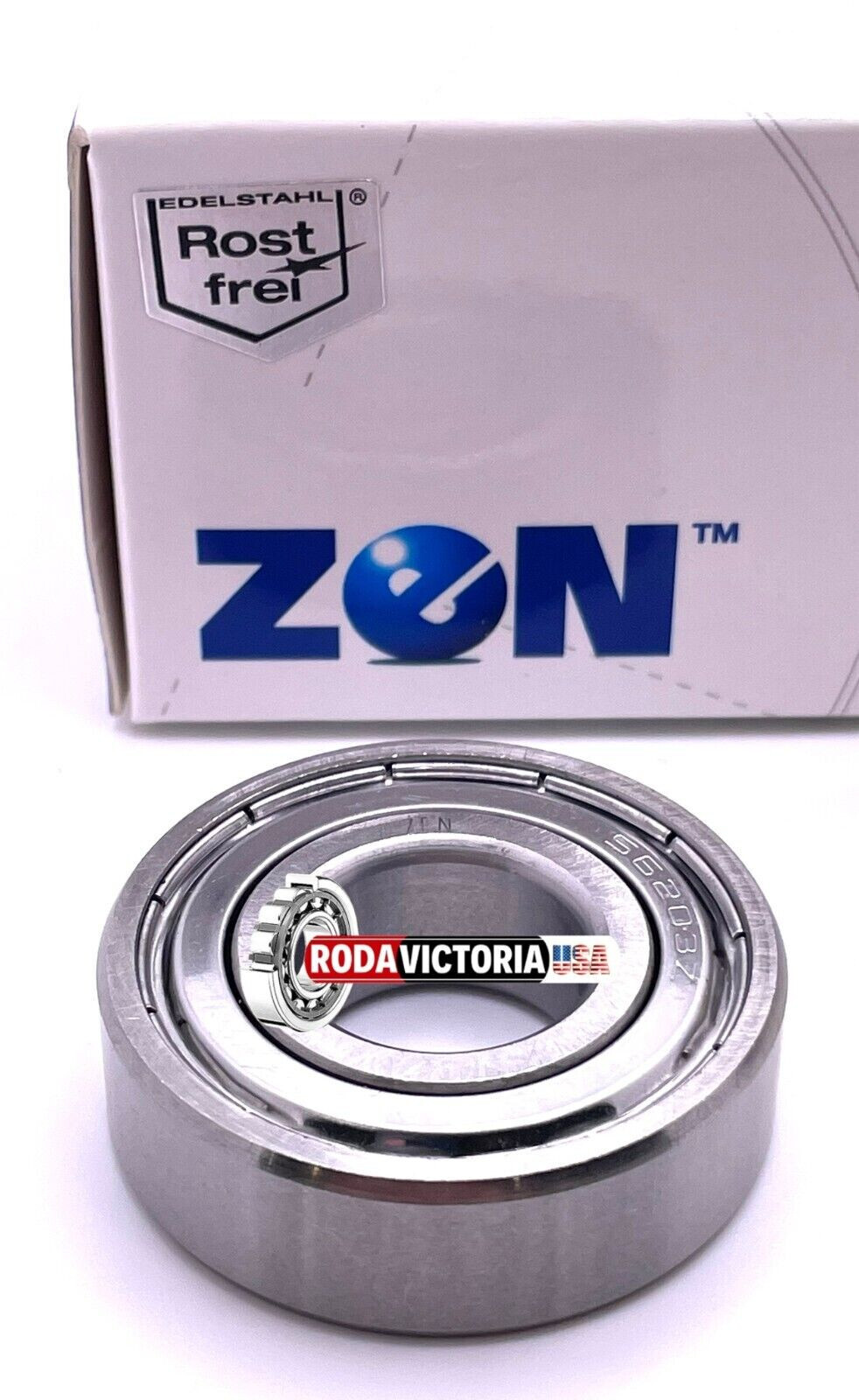 ZEN 6203 ZZ DEEP GROOVE BALL BEARING, METAL SHIELDED 17x40x12mm