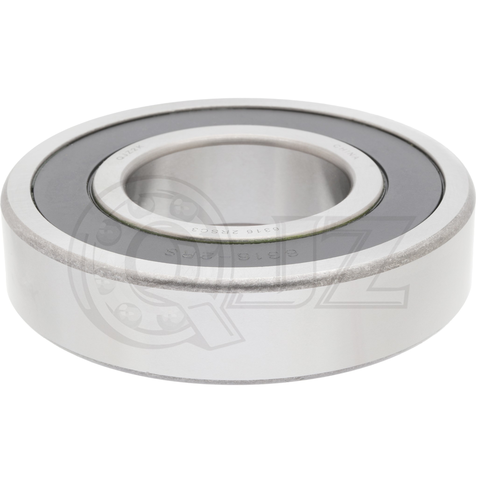 [Qty.8] 6316-2RS Radial/Deep Groove Ball Bearing [80mm ID x 170mm OD x 39mm W]