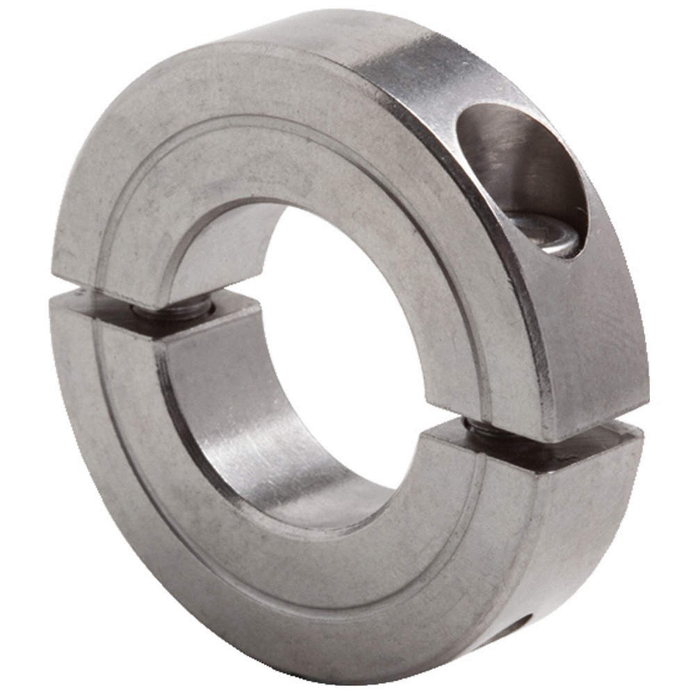 CLIMAX METAL PRODUCTS H2C-100-S Shaft Collar,Clamp,2Pc,1 In,SS 29NZ11