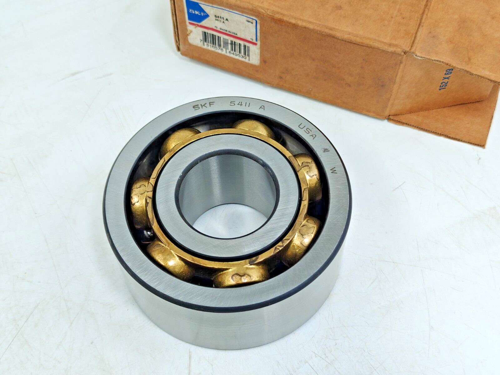 5411A SKF Double Row Angular Contact Bearing 55x140x63.5mm SKF 5411 A / 3411A