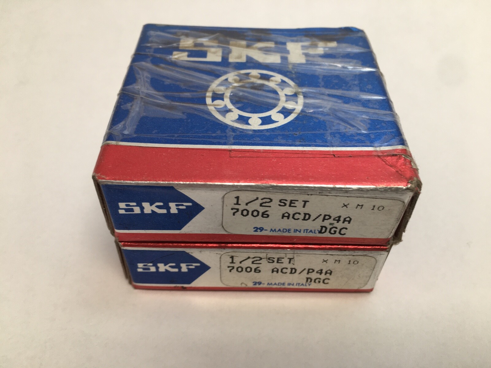 SKF 7006-ACD/P4ADGAB Angular Bearing 30x55x13 mm 7006-ACD-P4A-DGB Italy 2 pcs