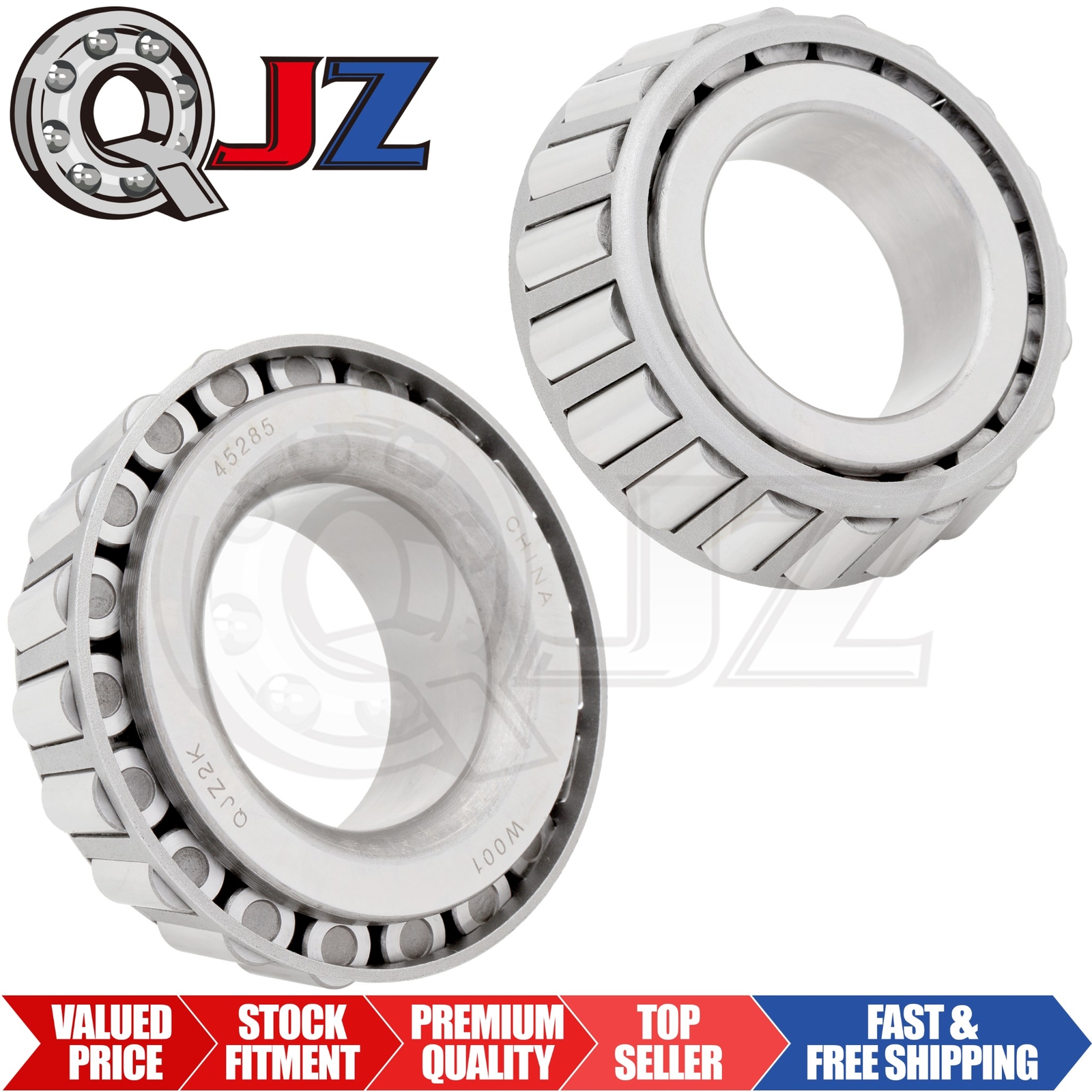 [Qty.2] New BR-45285 Tapered Roller Bearing Single-Cone [2.0in ID x 1.2188in W]