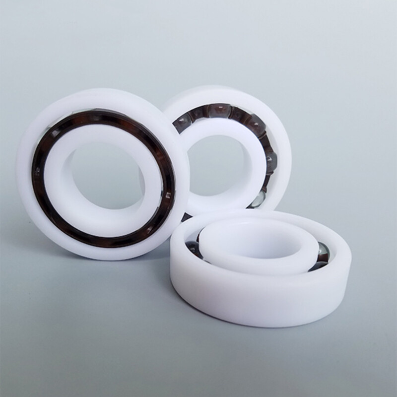 POM Plastic Bearing Glass Ball Bearing No Seal No Lubrication ID 10/5/12/17/45mm