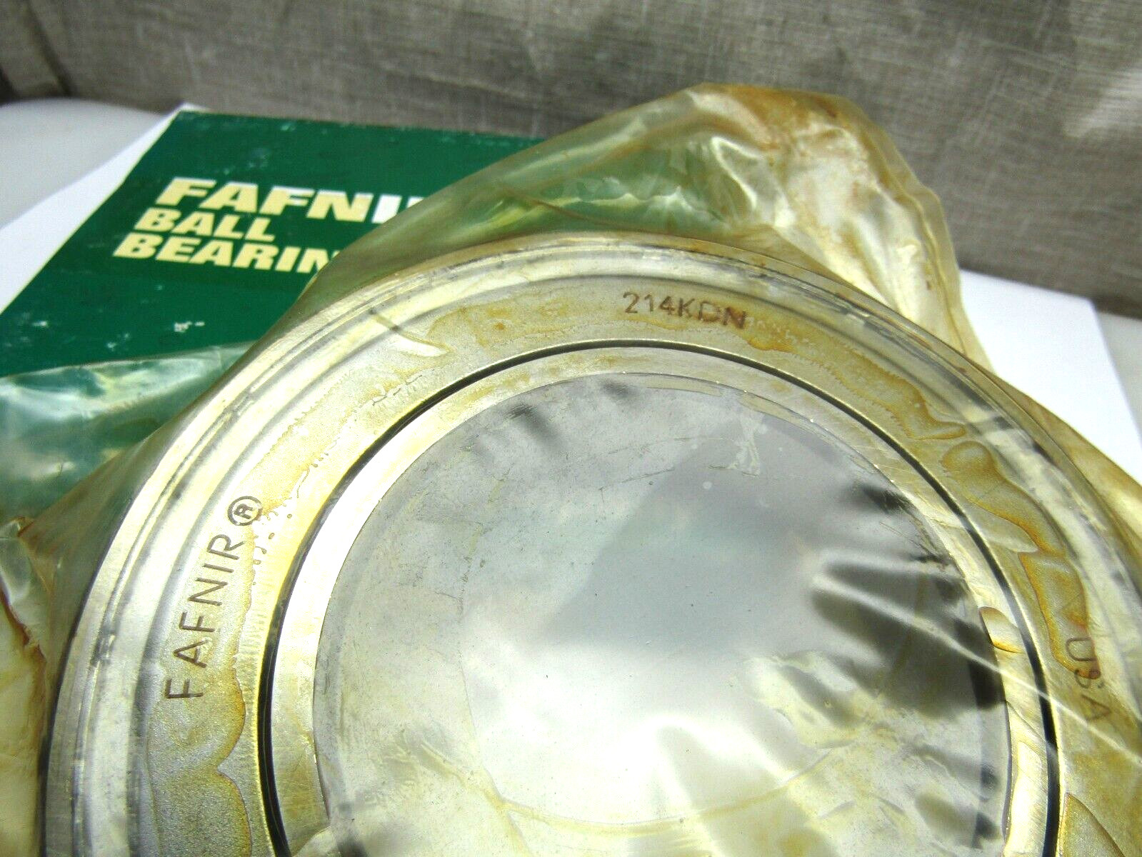Fafnir 214KDN 70mm X 125mm X 24mm Bearing w/ 1 Metal Shield Made in USA
