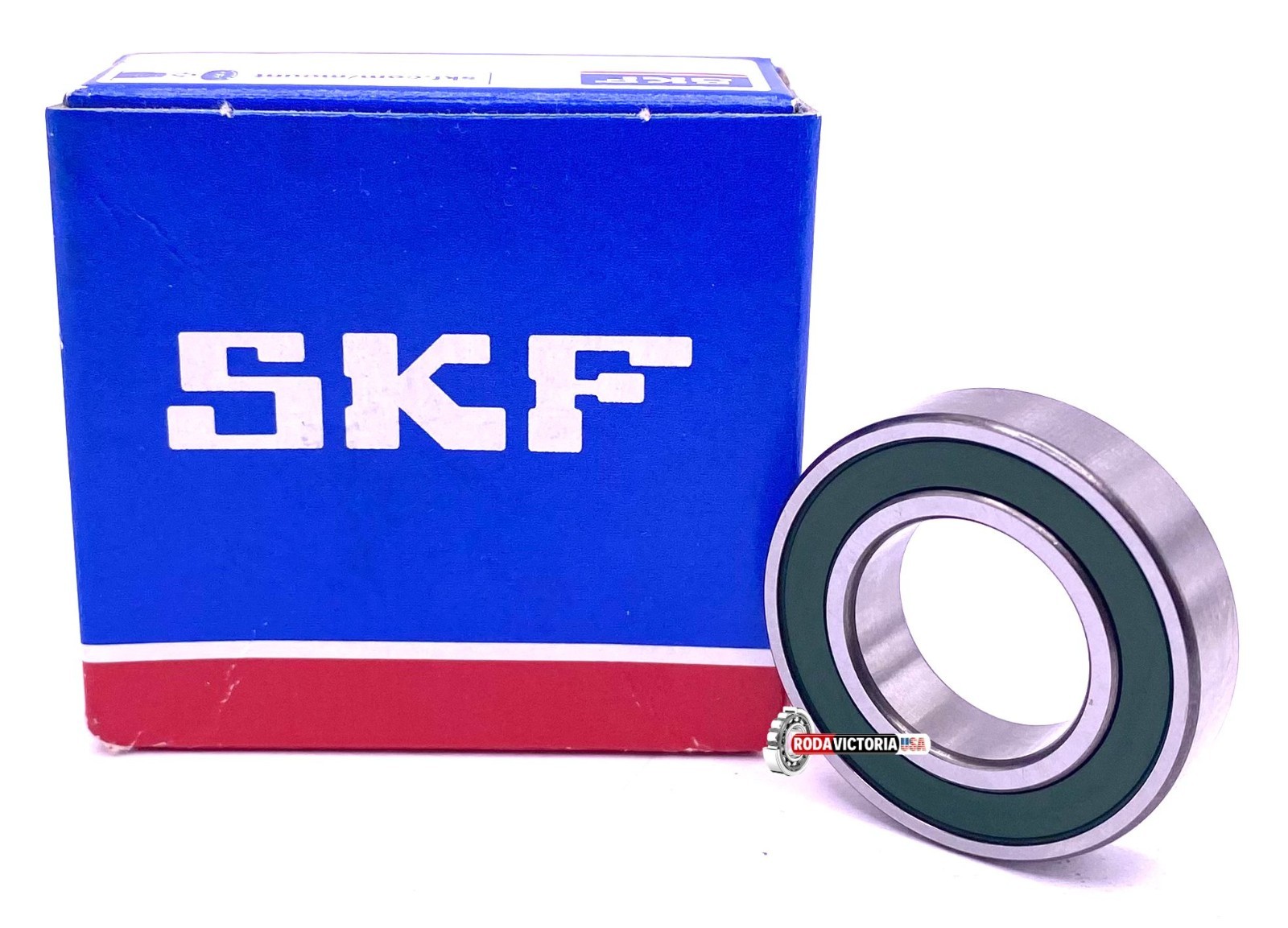 SKF Japan 61902 2RZ Deep Groove Ball Bearing, Rubber Sealed 6902 15x28x7 mm