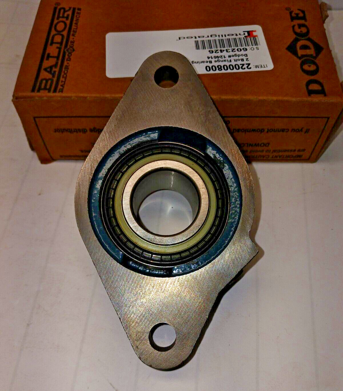 NEW DODGE 2 BOLT FLANGE BLOCK BEARING 1-3/16″ BORE F2B-SC-103-NL