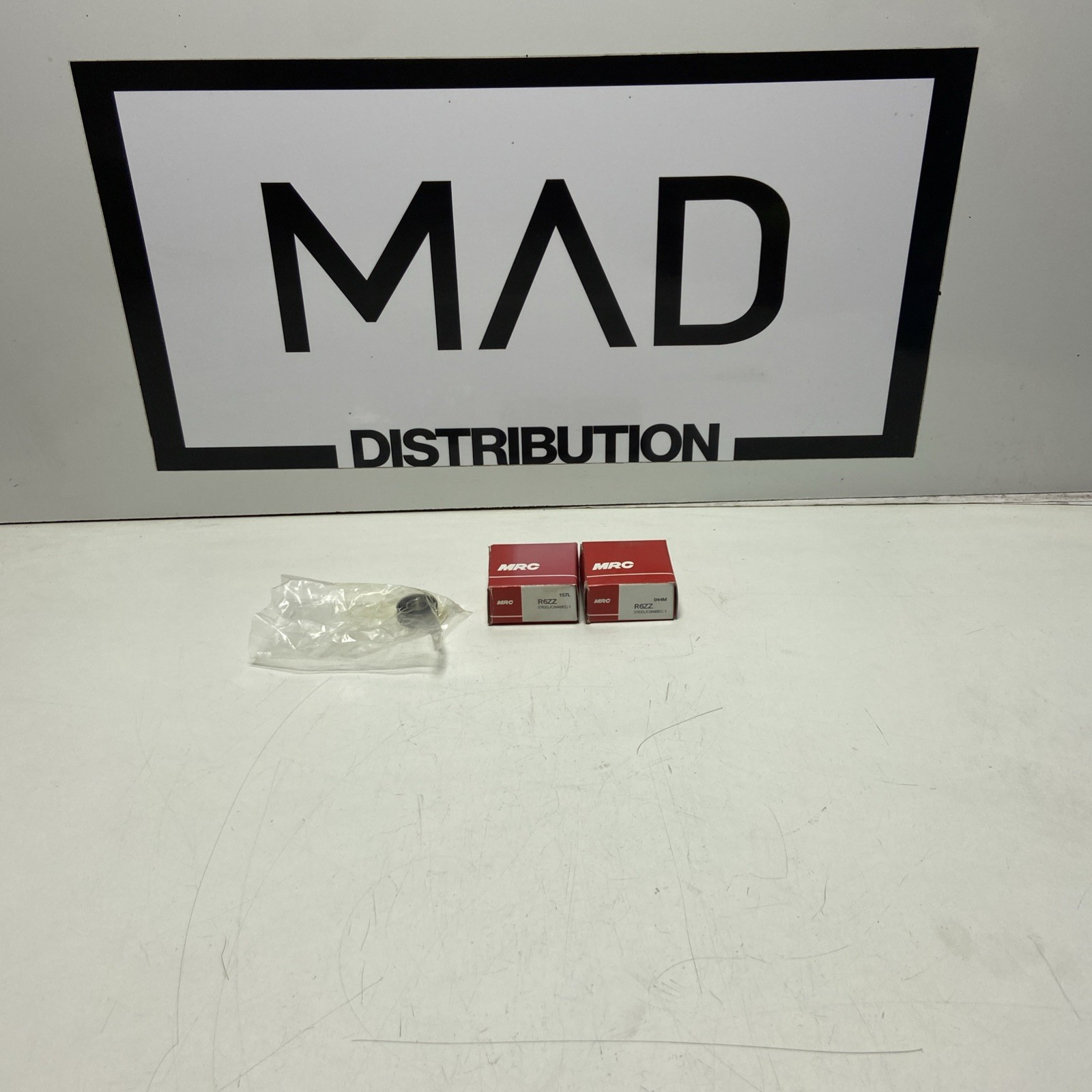 MRC R6ZZ Single Row Radial Bearing 3/8″ ID NEW Lot Of 2