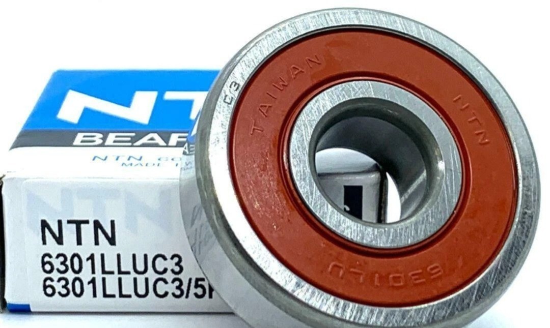 NTN 6301 LLU C3 5K Deep Groove Ball Bearings 12x37x12mm 6301 2RS 6301RS