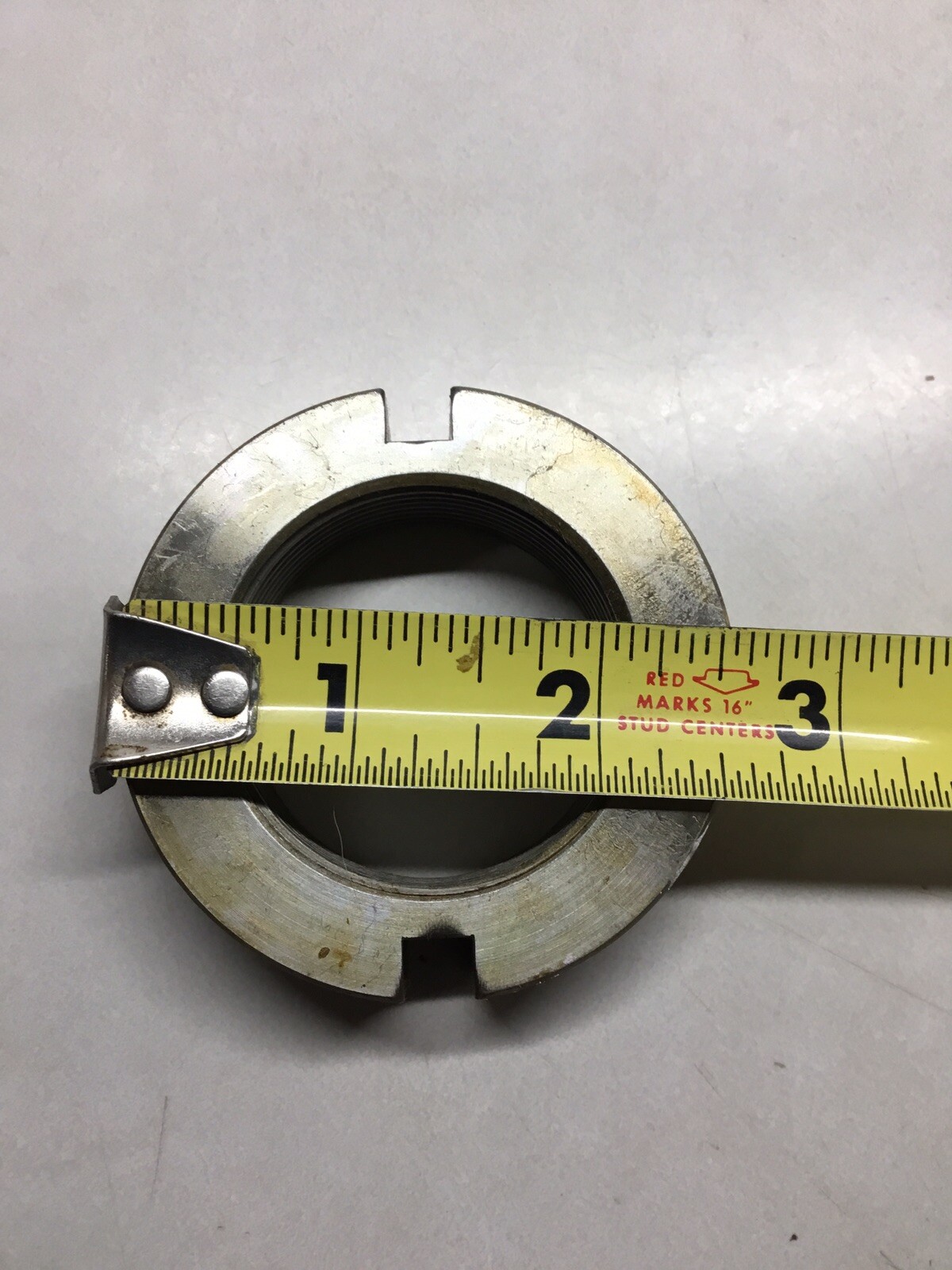  AN27 Lower Bearing Nut Threaded AN-27, New Surplus, NSN 5310-00-710-8086