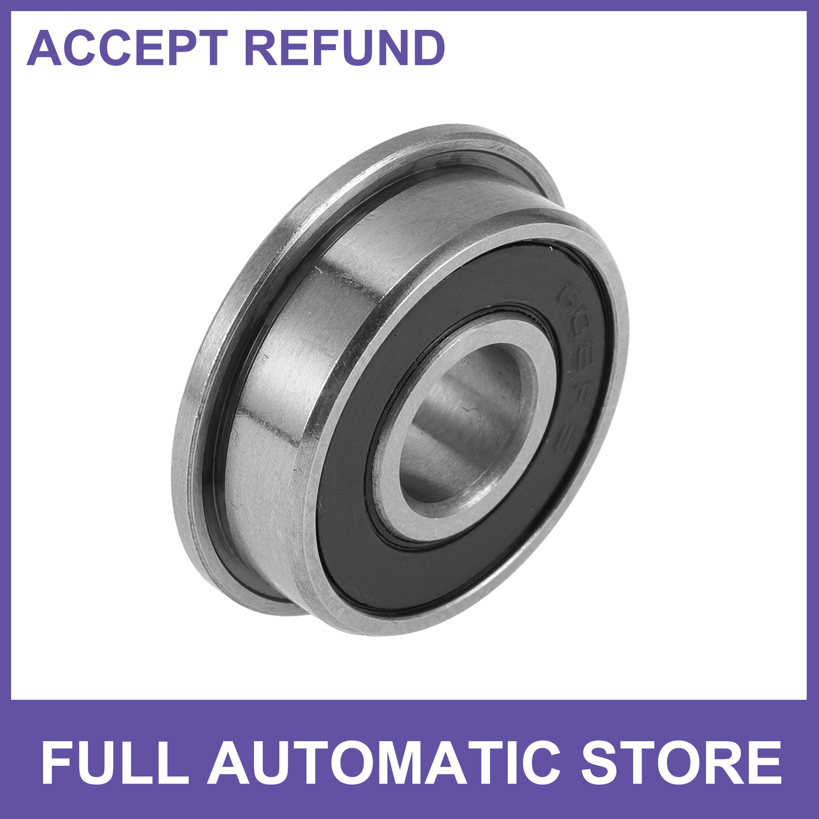 Single F608-2RS Deep Groove Ball Bearings Lubricated Bearings Universal