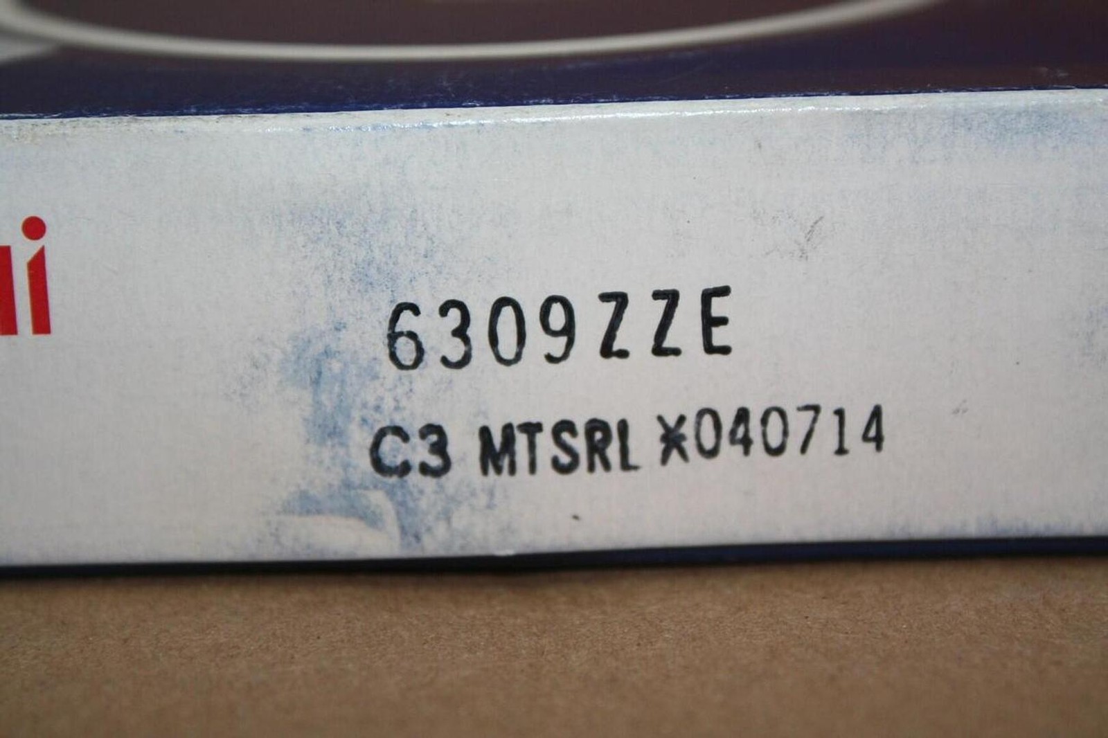 NACHI Bearing 6309ZE New #12626