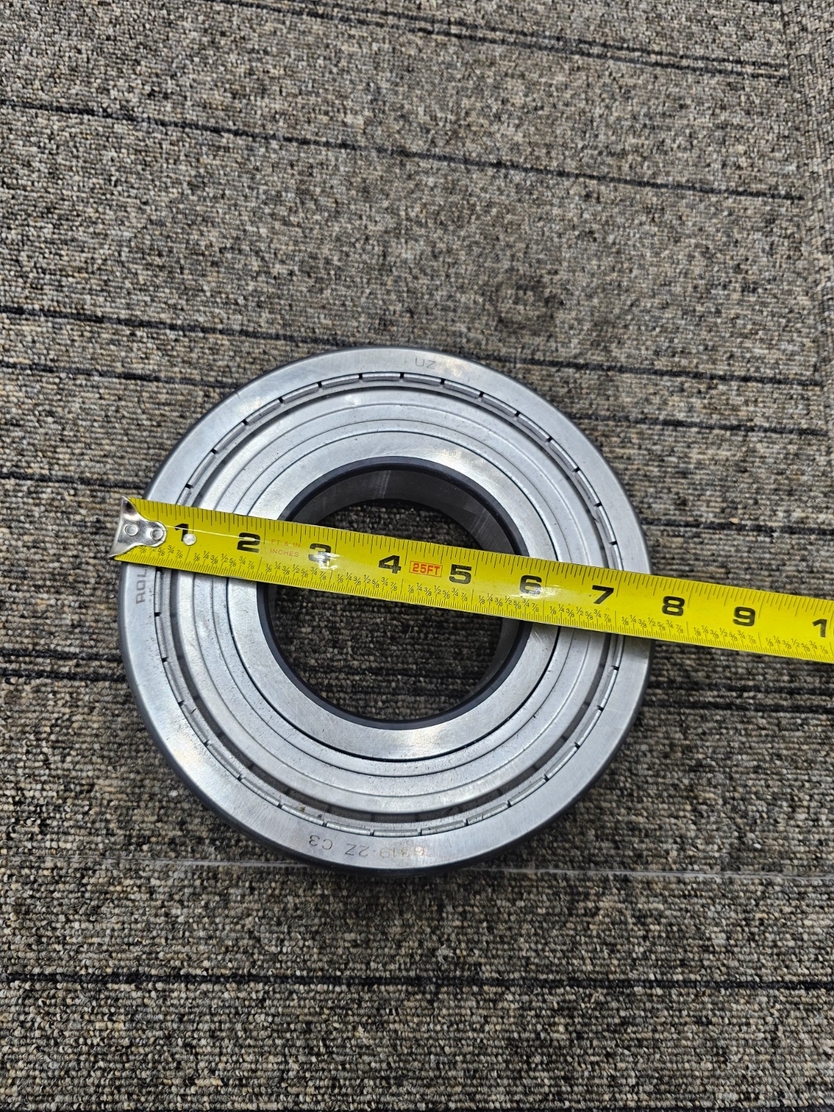 Rollway 6319-2Z C3 Double Shielded Ball Bearing 95x200x45mm