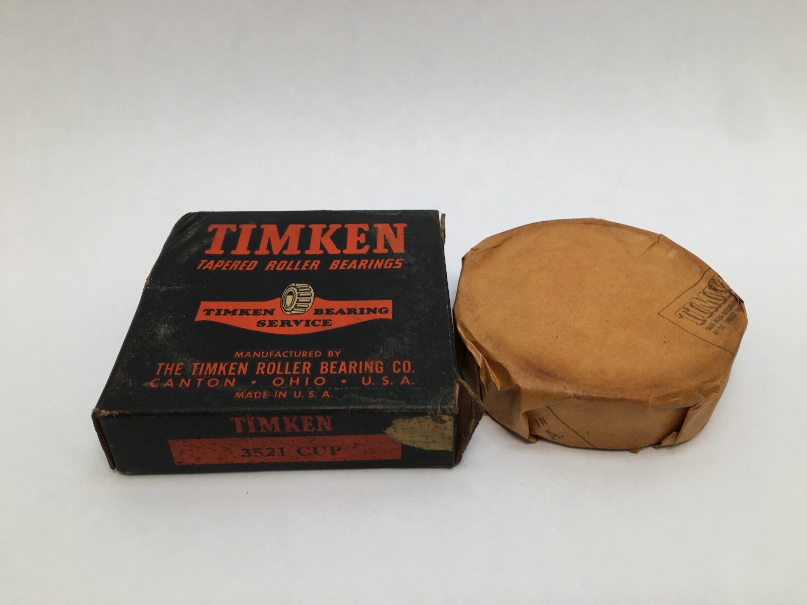 Timken 3521 Taper Bearing Cup 3.397″ OD 15/16″ OD USA
