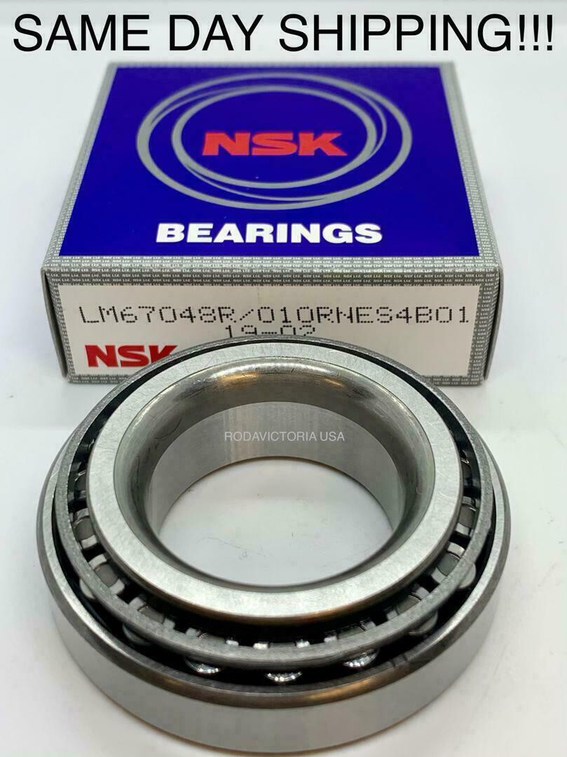 NSK LM67048 LM67010 TAPERED ROLLER BEARING 31.75×59.131×15.875 mm