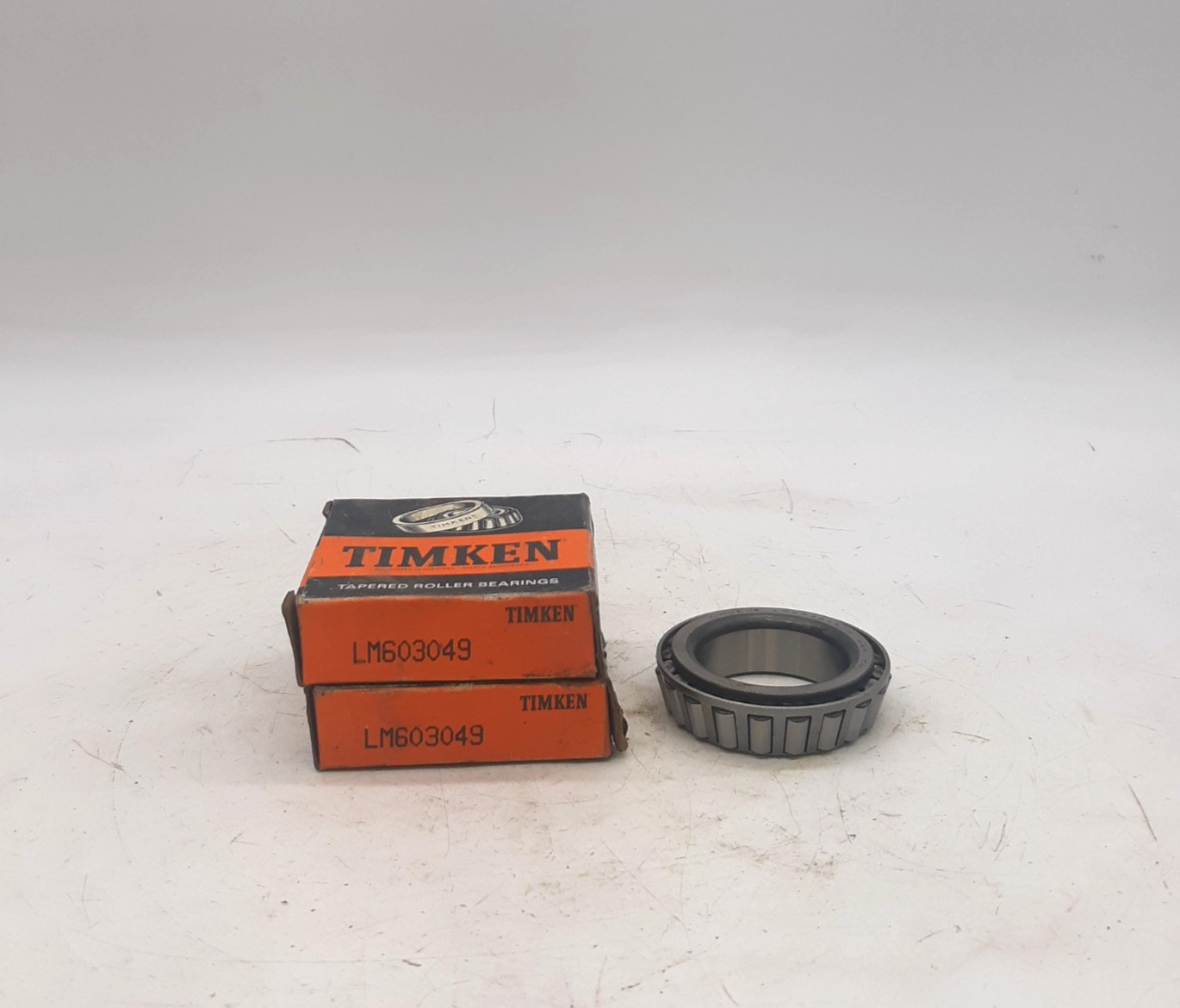Timken LM603049 Tapered Roller Bearing – Lot of 2