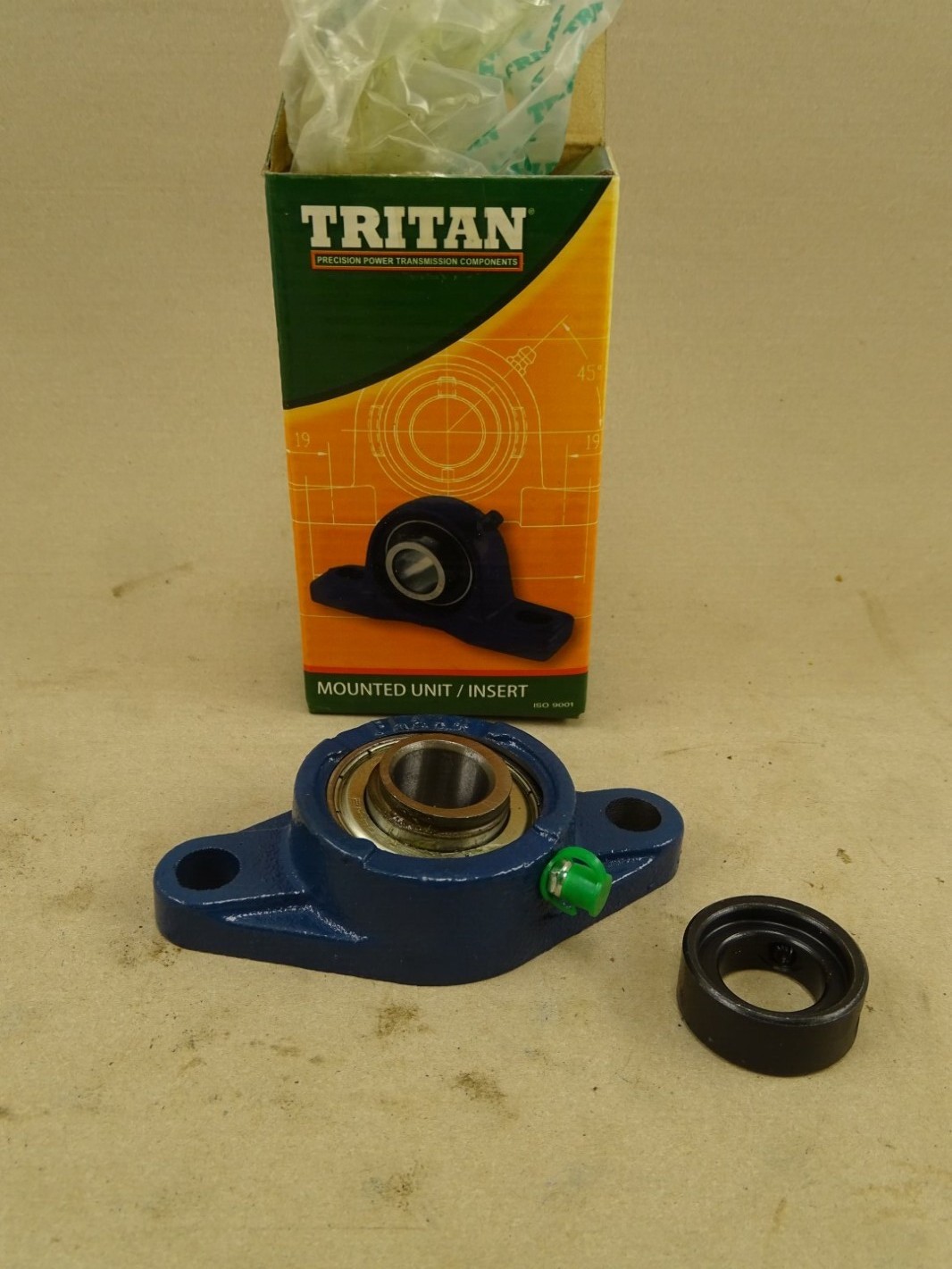 Tritan Cast Iron Flange Bearing 3/4″ , SAP204-12G