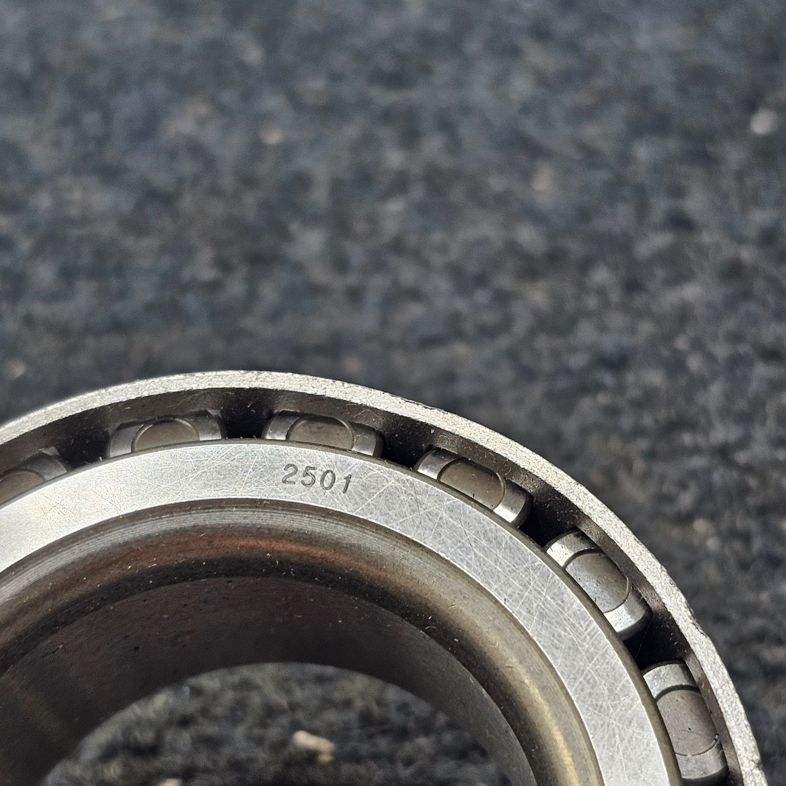 QT 25580 Heavy Duty Tapered Roller Bearing Cone 2501 – Silver