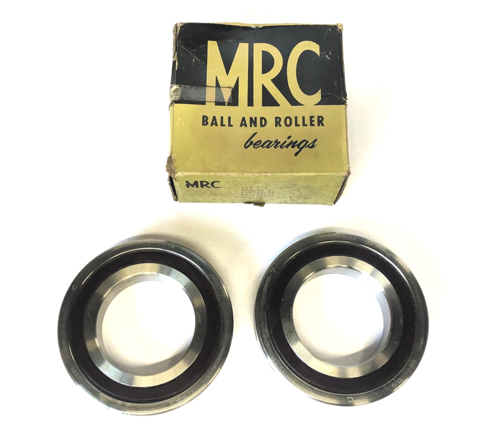 MRC 2 Piece Set Precision Ball Bearing 214RDS NOS