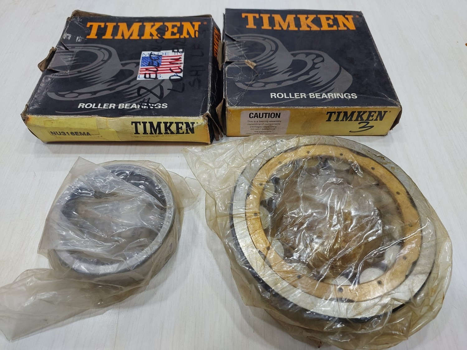 TIMKEN NU316 CYLINDRICAL ROLLER BEARING NU DESIGN 80x170x39mm, NU 316 EMA TIMKEN