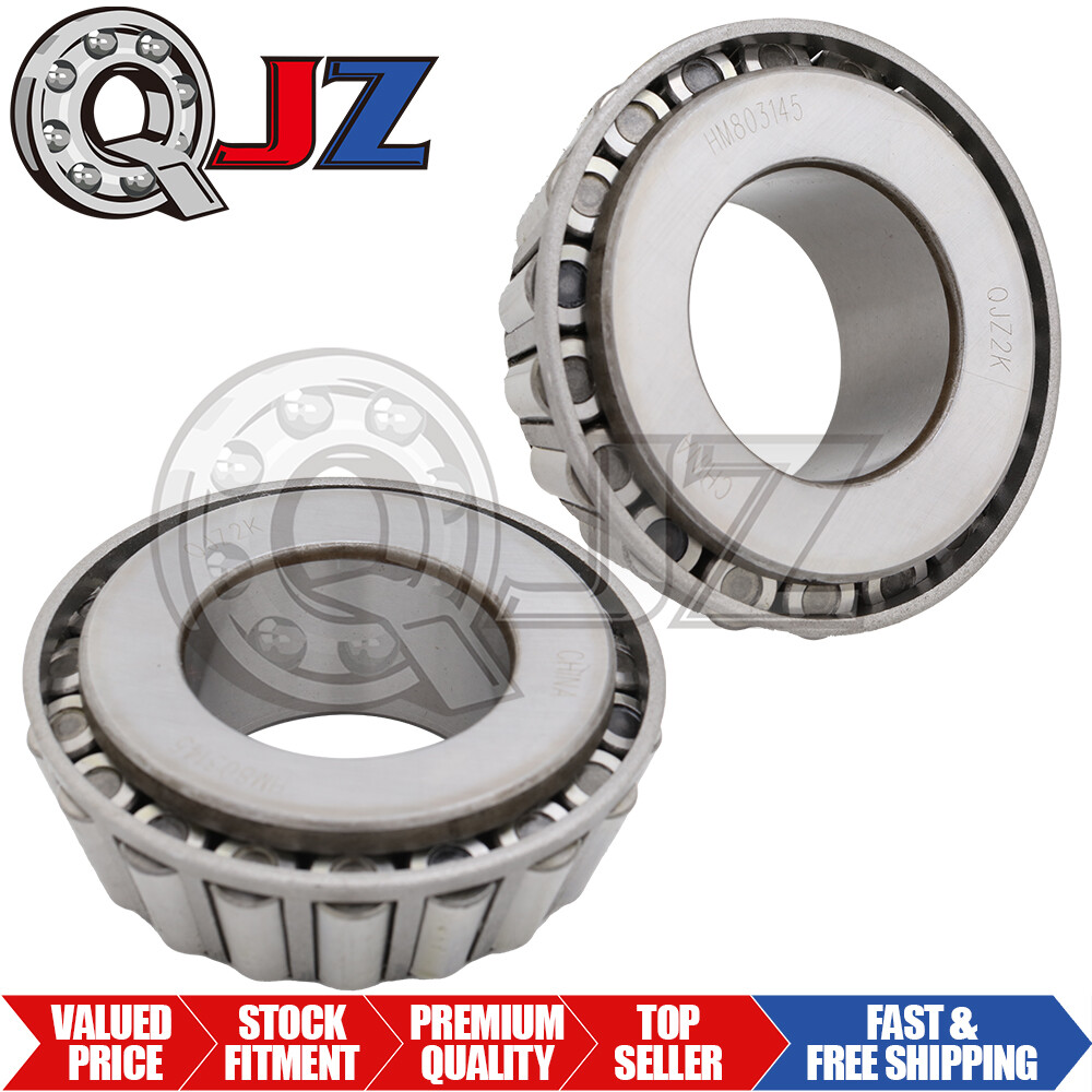 [2-Pack] HM803145 Tapered Roller Bearing Single Cone [41.28 mm Bore x 29.7 mm W]