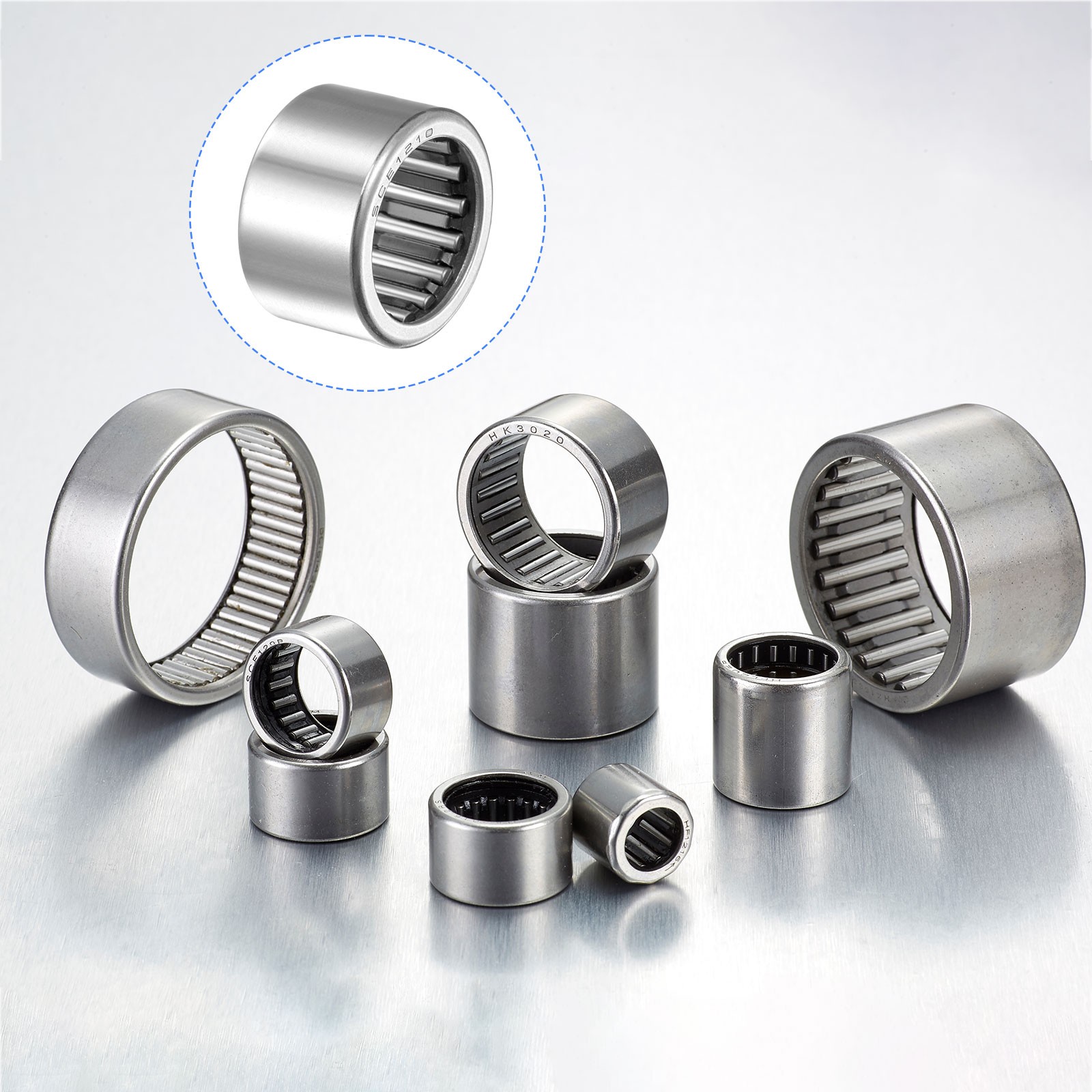 SCE1210 Needle Roller Bearings 3/4″ ID x 1″ OD x 5/8″ Height 5 Packs