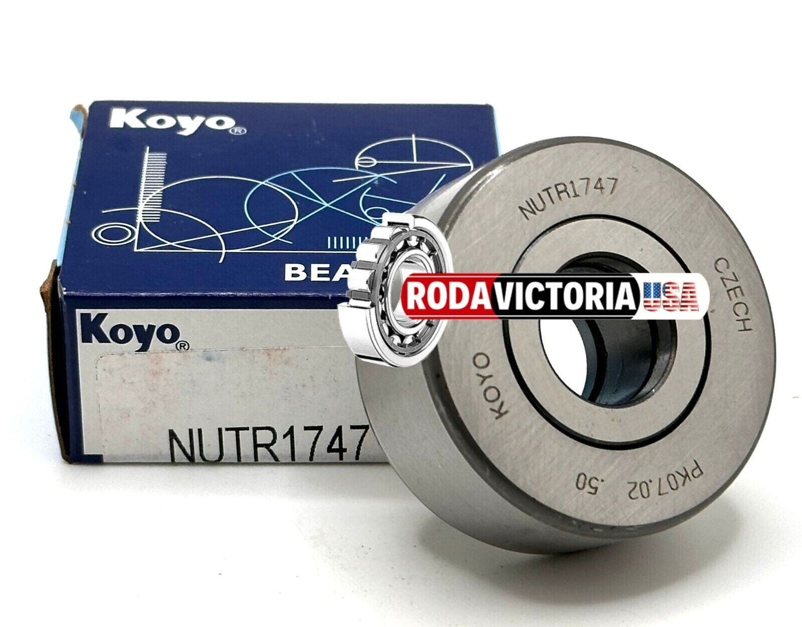KOYO JAPAN NUTR1747 DZ CAM YOKE BREARING 17x47x20/21mm