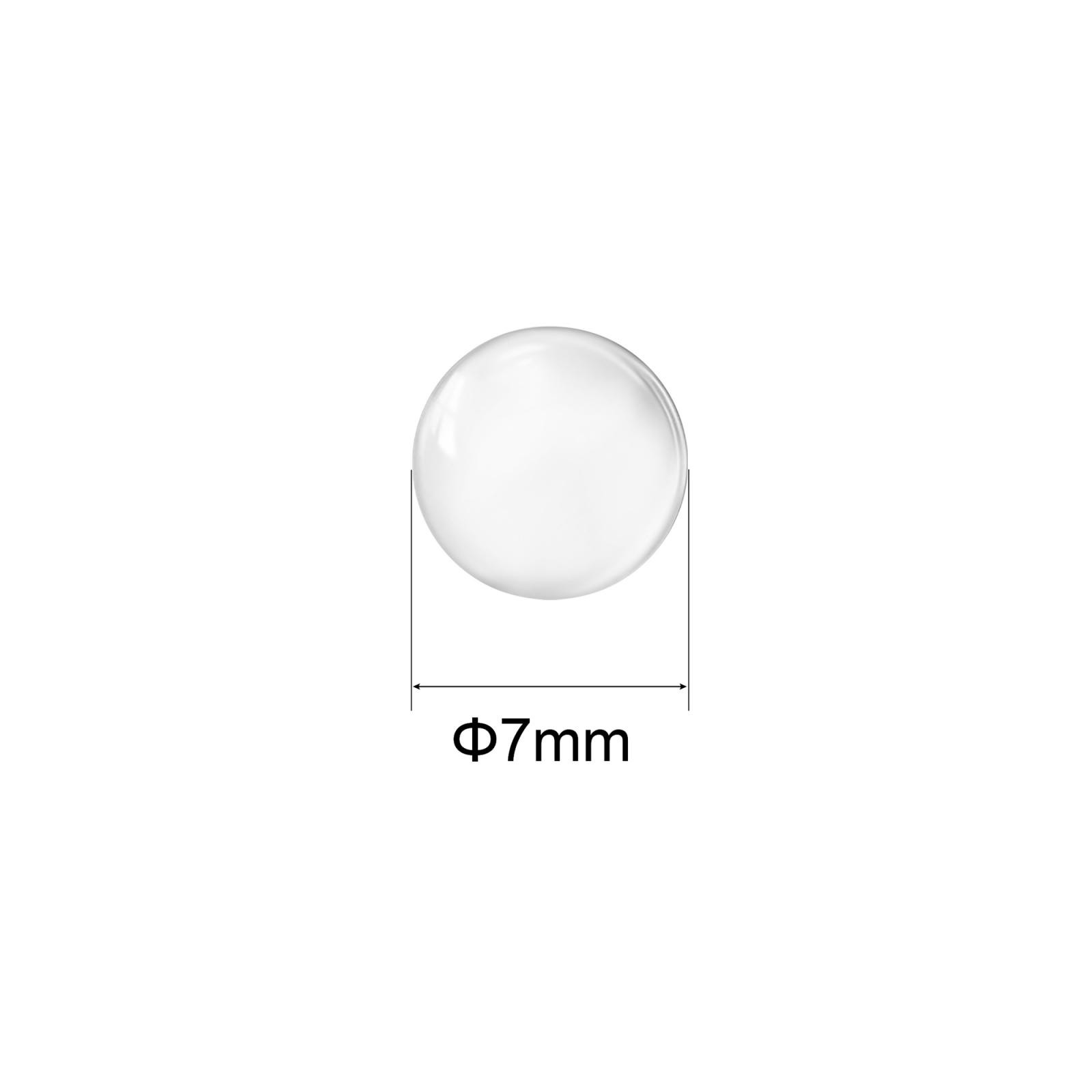 100pcs 7mm Solid Round Clear Glass Ball Boiling Stones Soda Lime Glass Beads