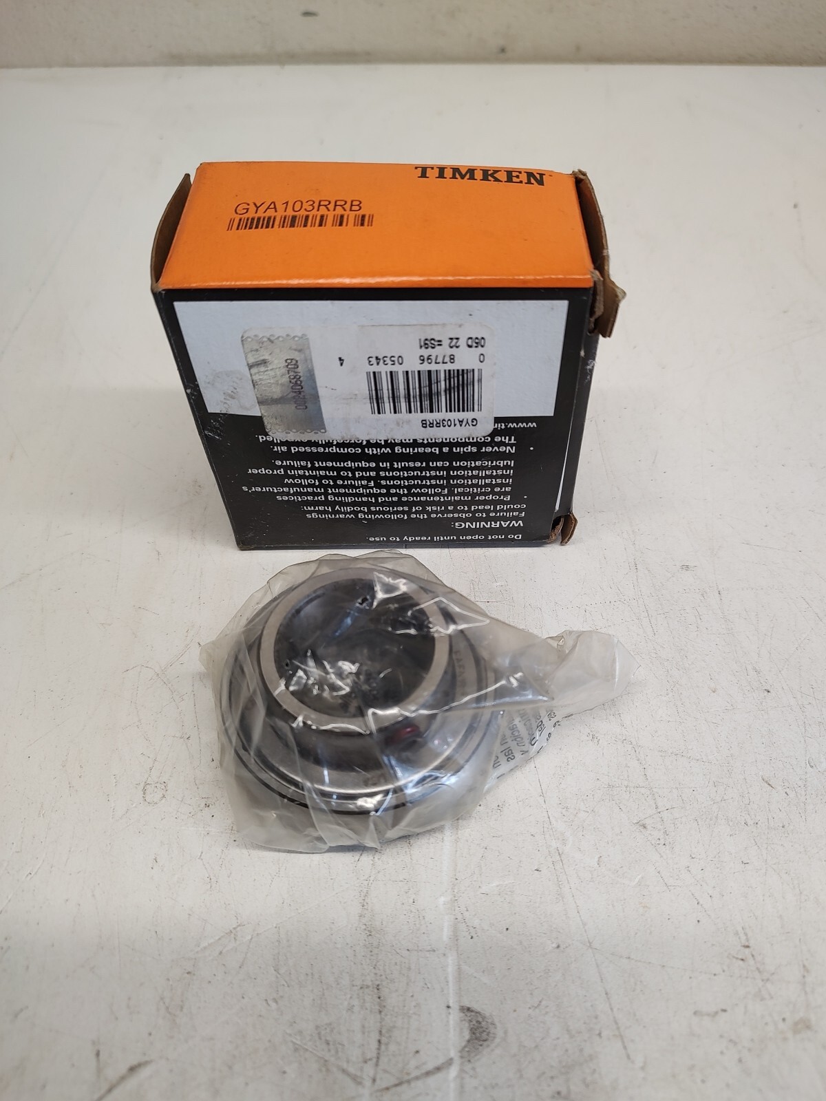 GYA103RRB 1-3/16 Insert Bearing Set Screws Style Timken FAFNIR