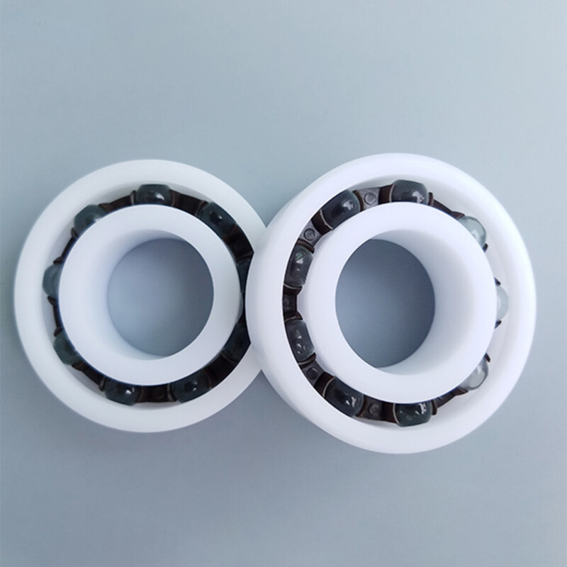 POM Plastic Bearing Glass Ball Bearing No Seal No Lubrication ID 10/5/12/17/45mm