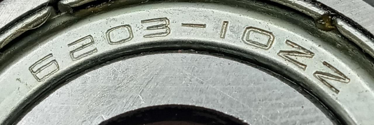 XC 6203-10ZZ Sealed Deep Groove Ball Bearing 0.47″ x 1.57″ x 0.67″