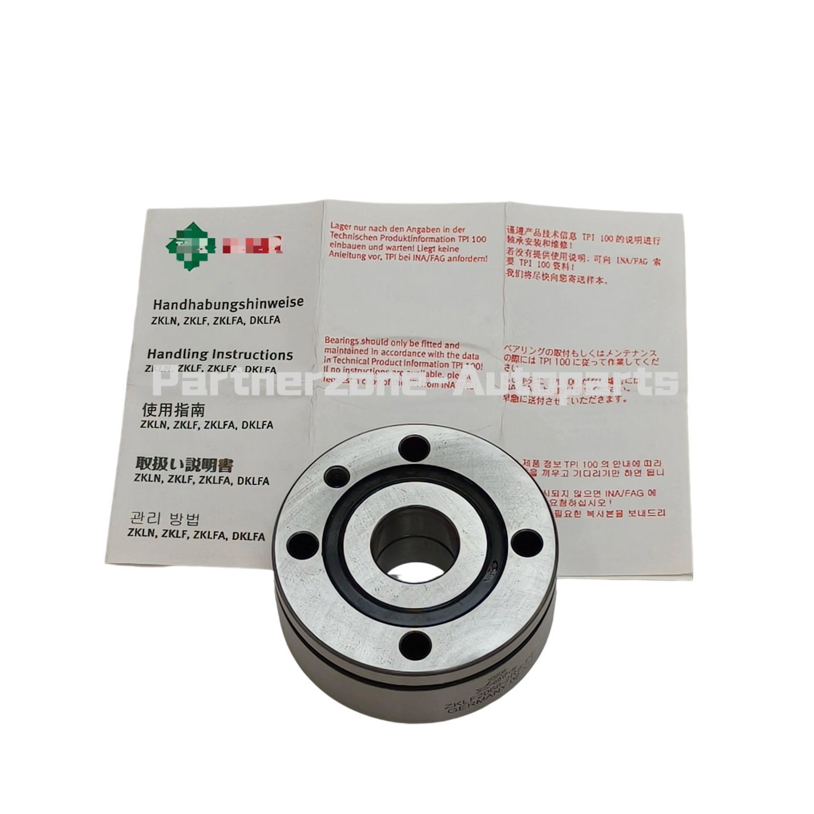Replacement For INA ZKLF2068-2RS-PE Screw support bearing Silver Steel New US