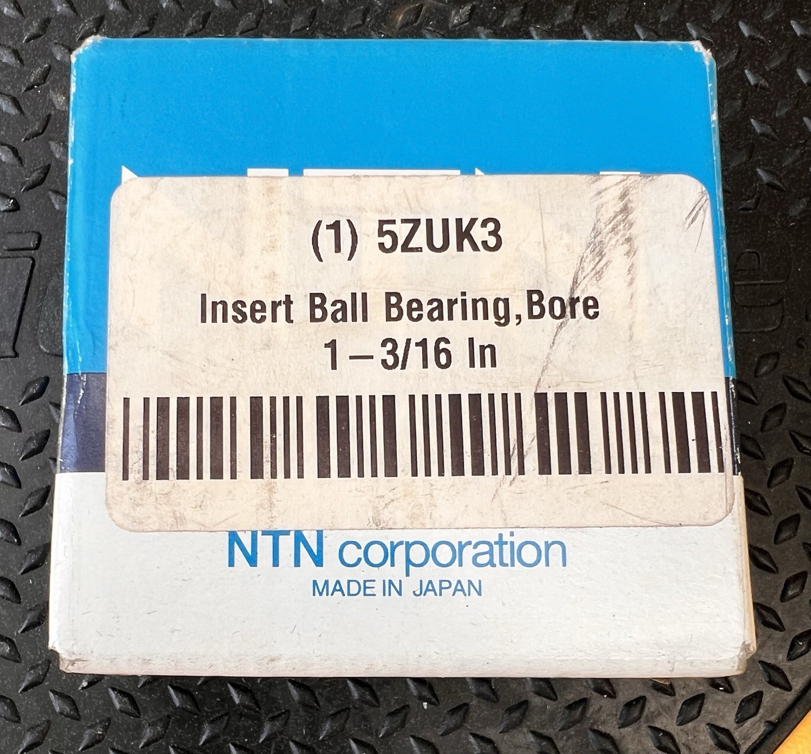 NTN UCS206-103LD1NR Insert Brg,UCS206-103LD1NR,1 3/16in Bore 5ZUK3