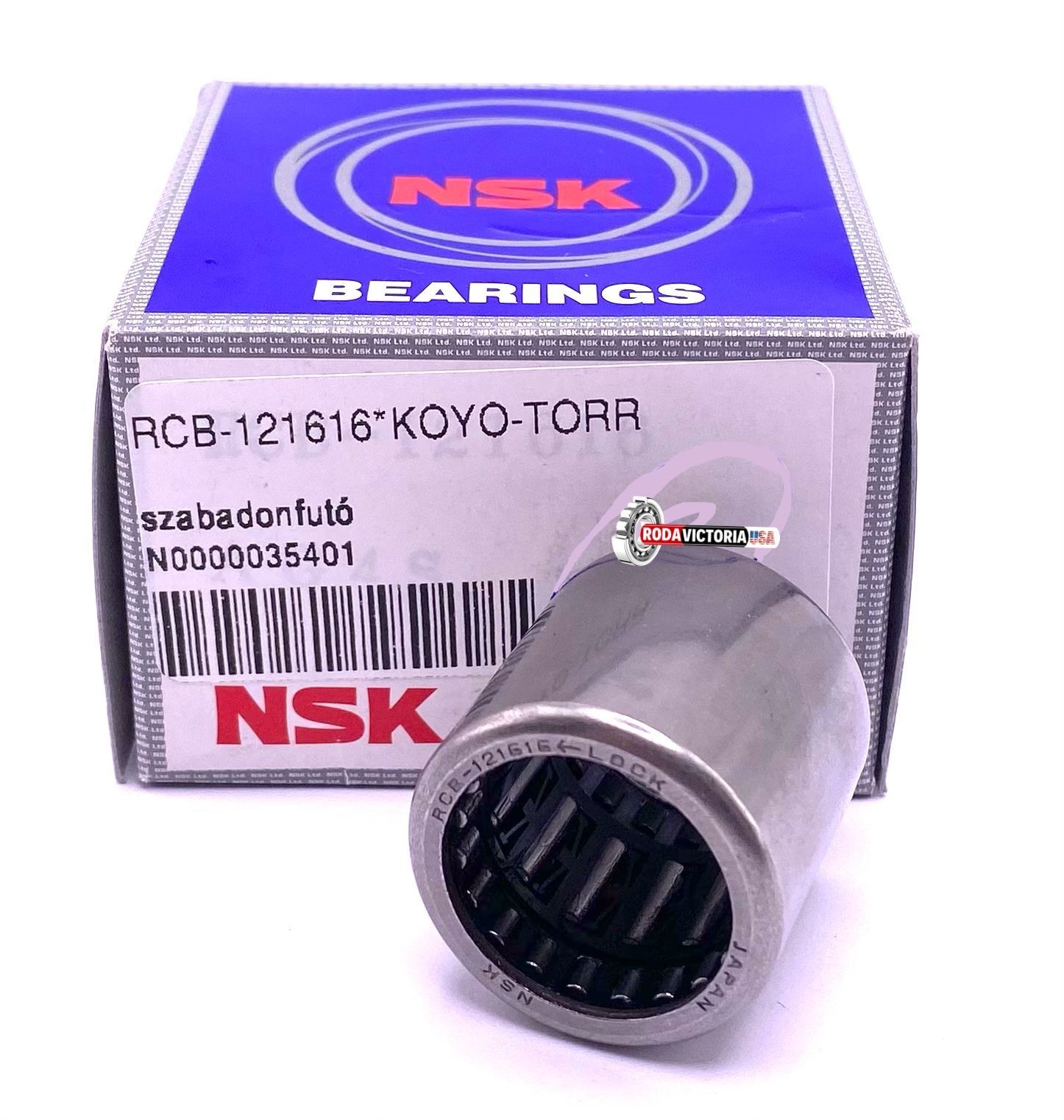 NSK Japan RCB121616 One Way Needle Roller and Cage Assembly 3/4″ x 1″ x 1″