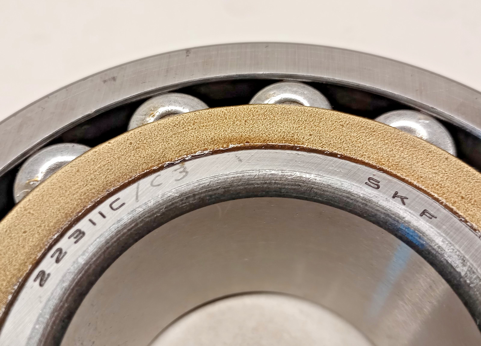 SKF 22311-CY/C3 Spherical Roller Bearing USA brass 55x120x43mm 22311CY-C3/22311C