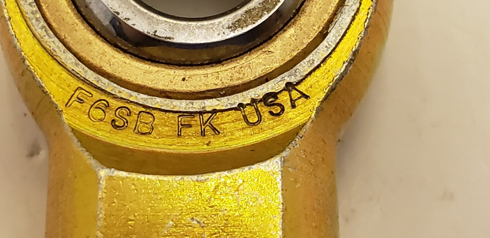 FK BEARINGS F6SB ROD END, 3/8″ BORE, NIB