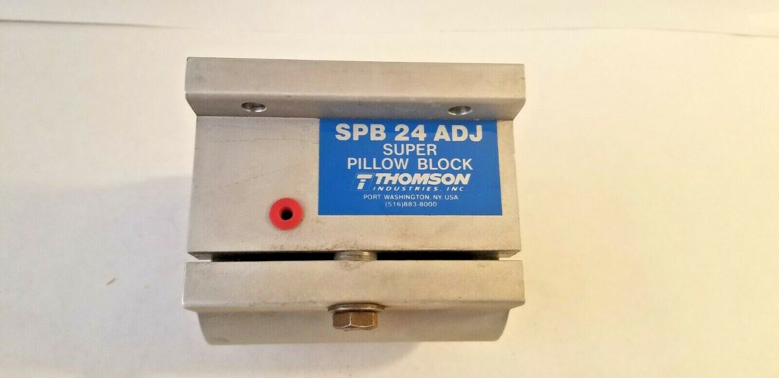 Thomson SPB24ADJ Super Bushed Ball Pillow Block, Single Adjustable, 1.5″ Bore