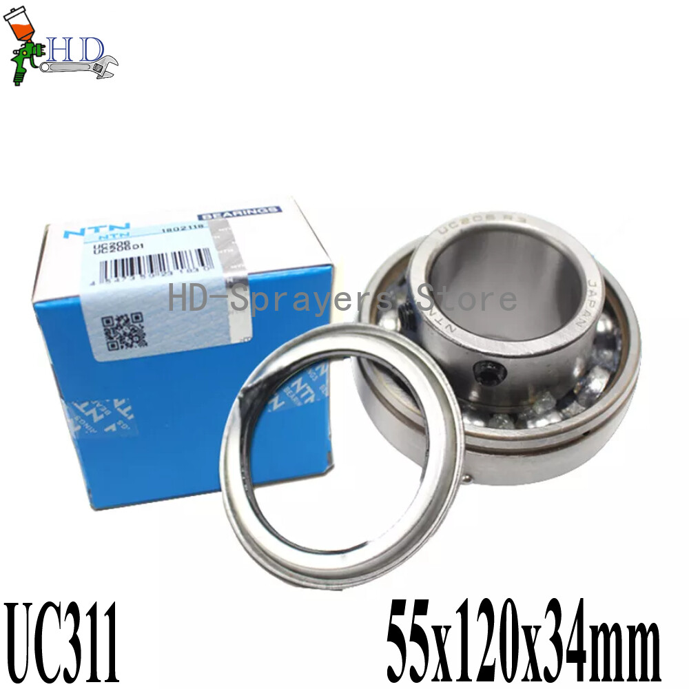 1PCS NEW NTN UC311 Insert Bearing 55x120x34mm Freight Free