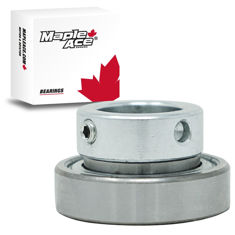 CSA207-22 Insert Bearing 1-3/8″ Bore, Cylindrical OD, Eccentric Lock Collar