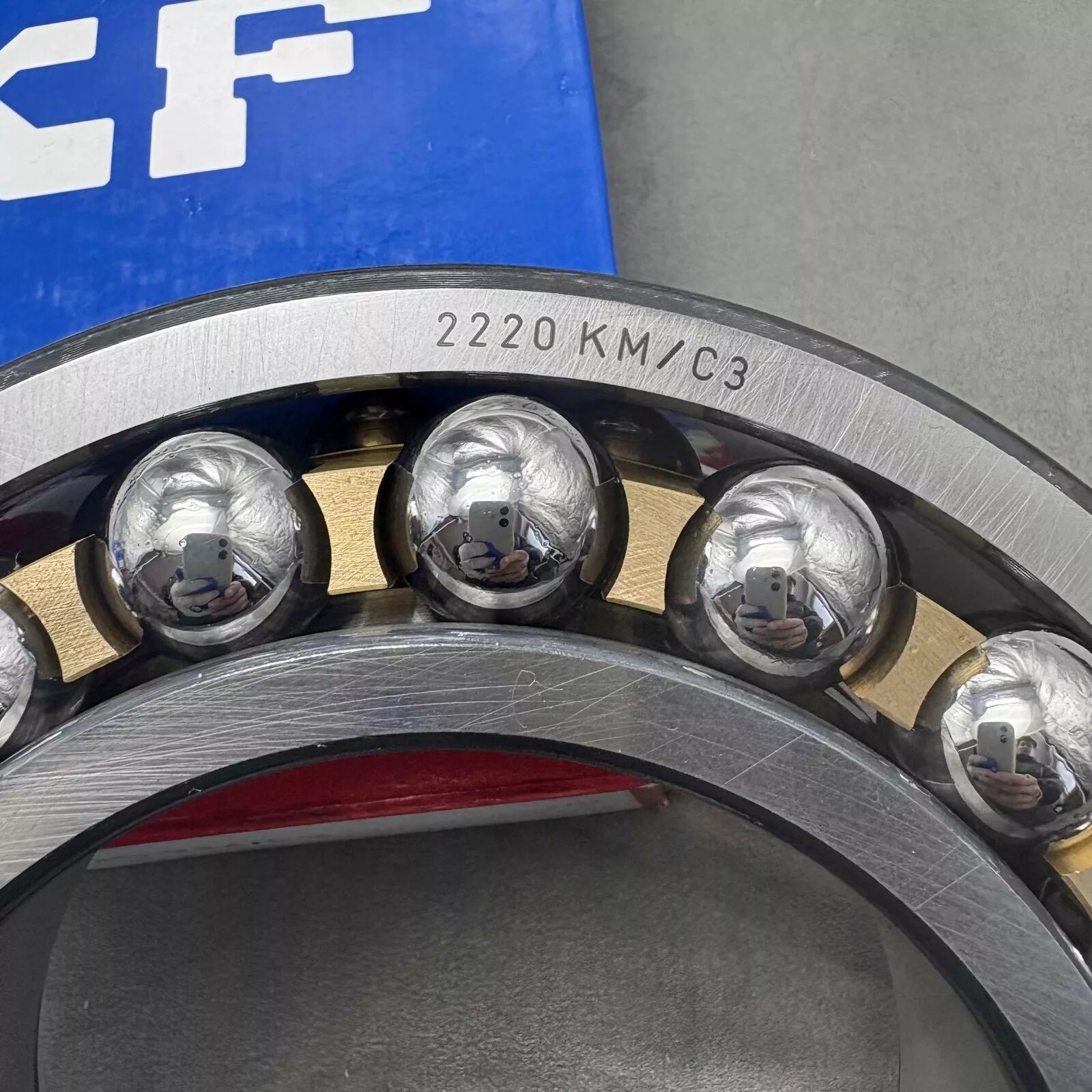 FOR SKF 2220 KM C3 Double Row Self-Aligning Bearing 100x180x46 mm US SELLER