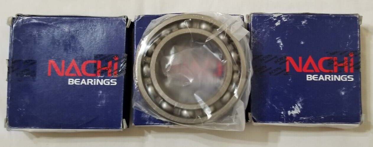 3 Nachi 6011 C3 Radial Ball Bearing Bearings 18mm x 55mm x 90mm