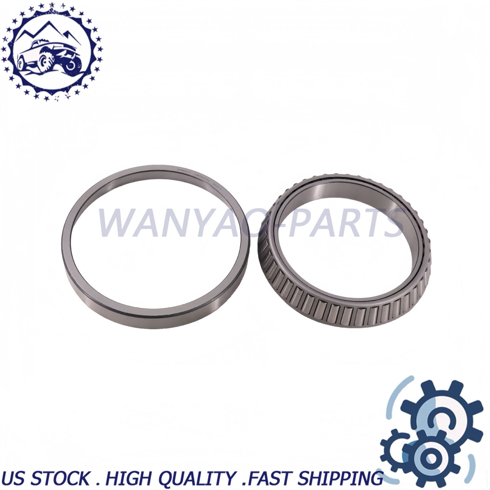 Tapered Roller Bearing LM742749 LM742710 Set Cup and Cone 1PC New 1-PC