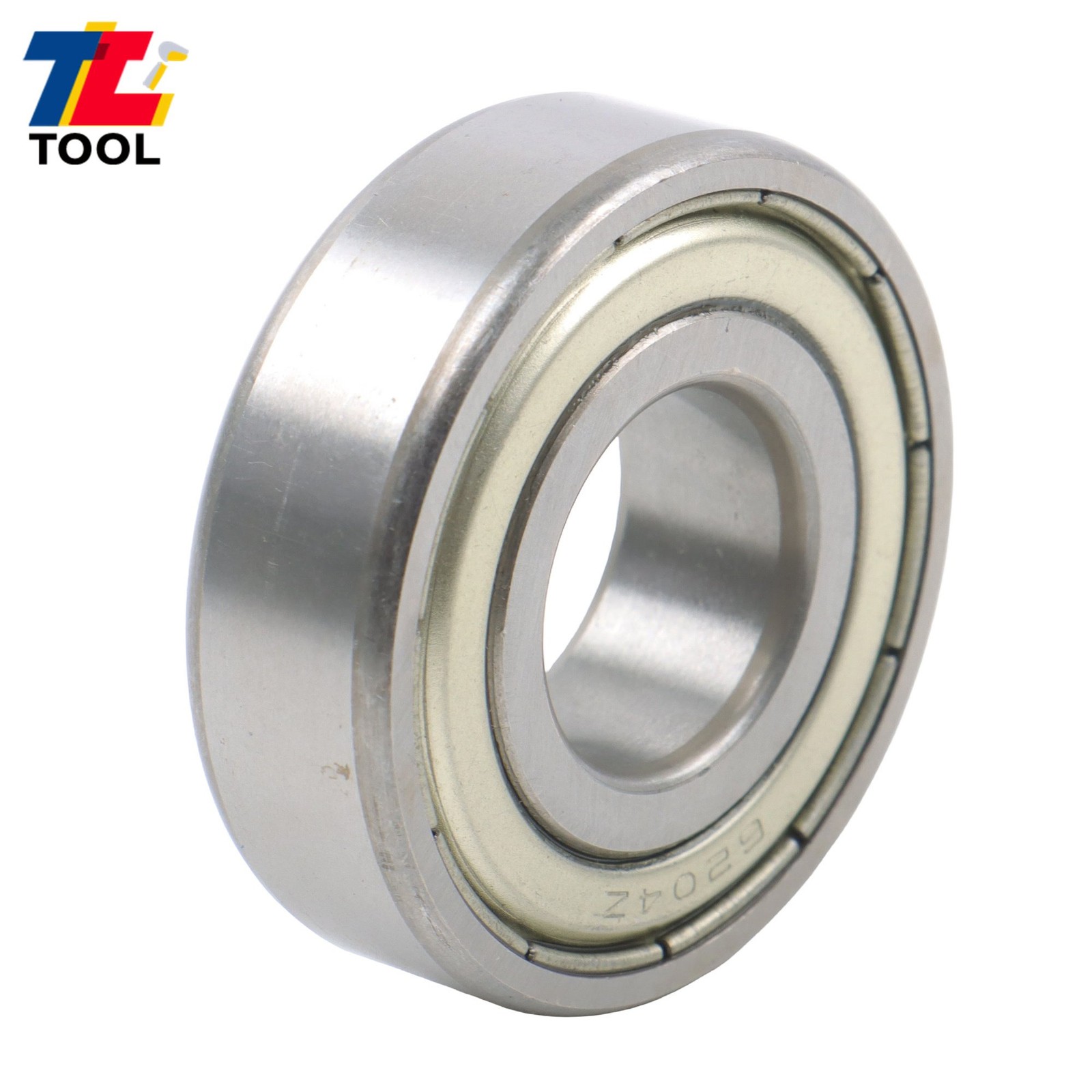 Industrial 6204-ZZ Ball Bearings 10 Pcs 20x47x14mm Double Metal Seal
