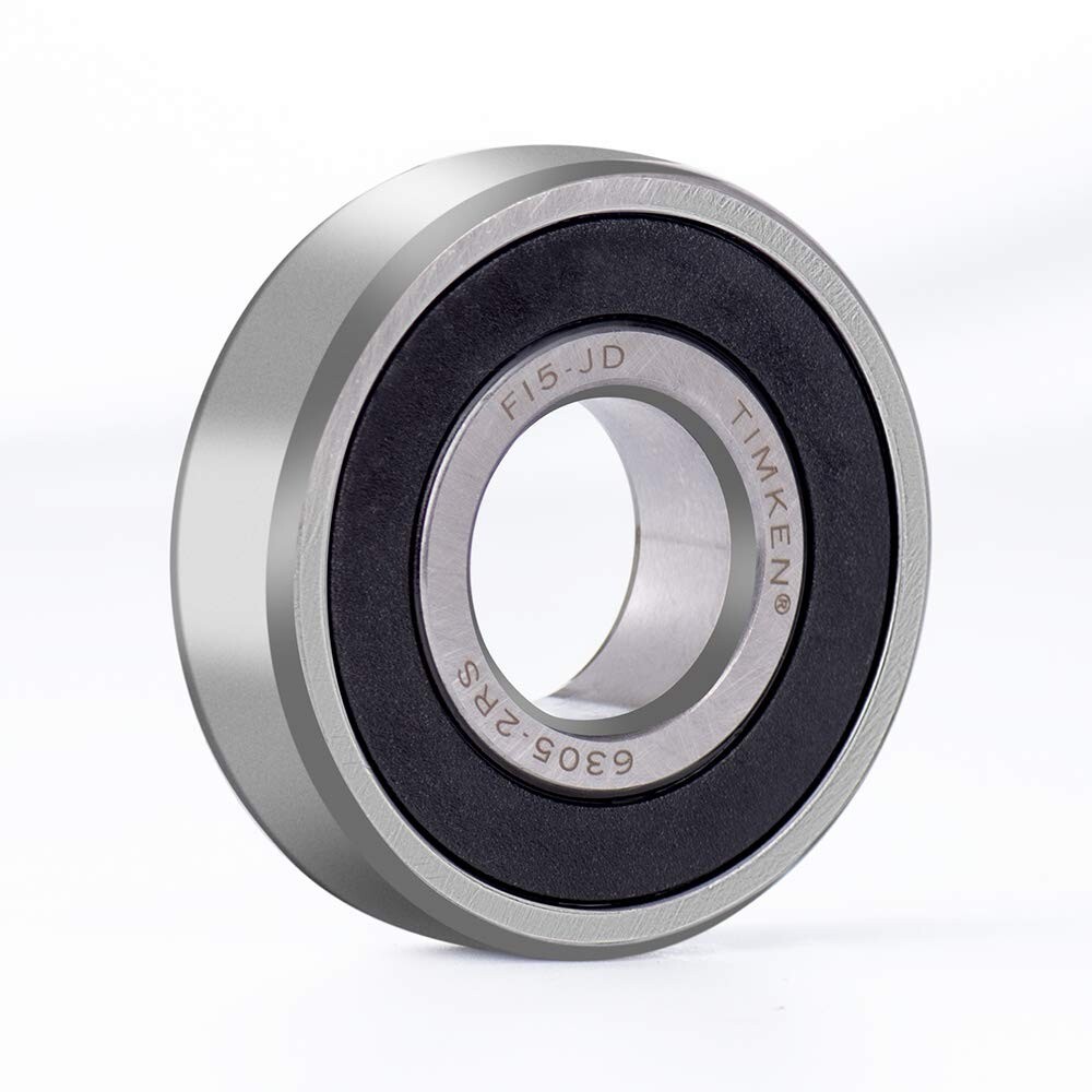 (2Pack) TIMKEN 6305-2RS 25X62X17MM Double Rubber Seal Ball Bearings 6305RS