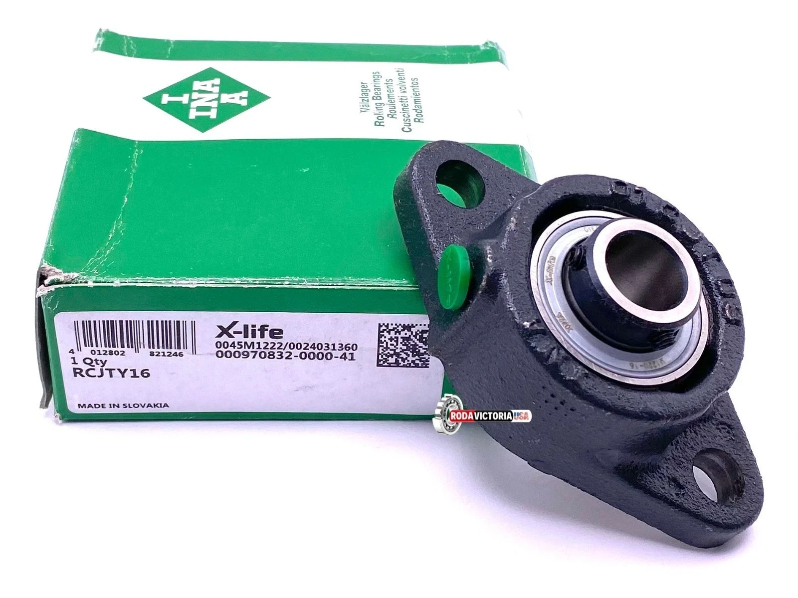 INA RCJTY16 Flanged Housing Unit 16x99x32.9 mm