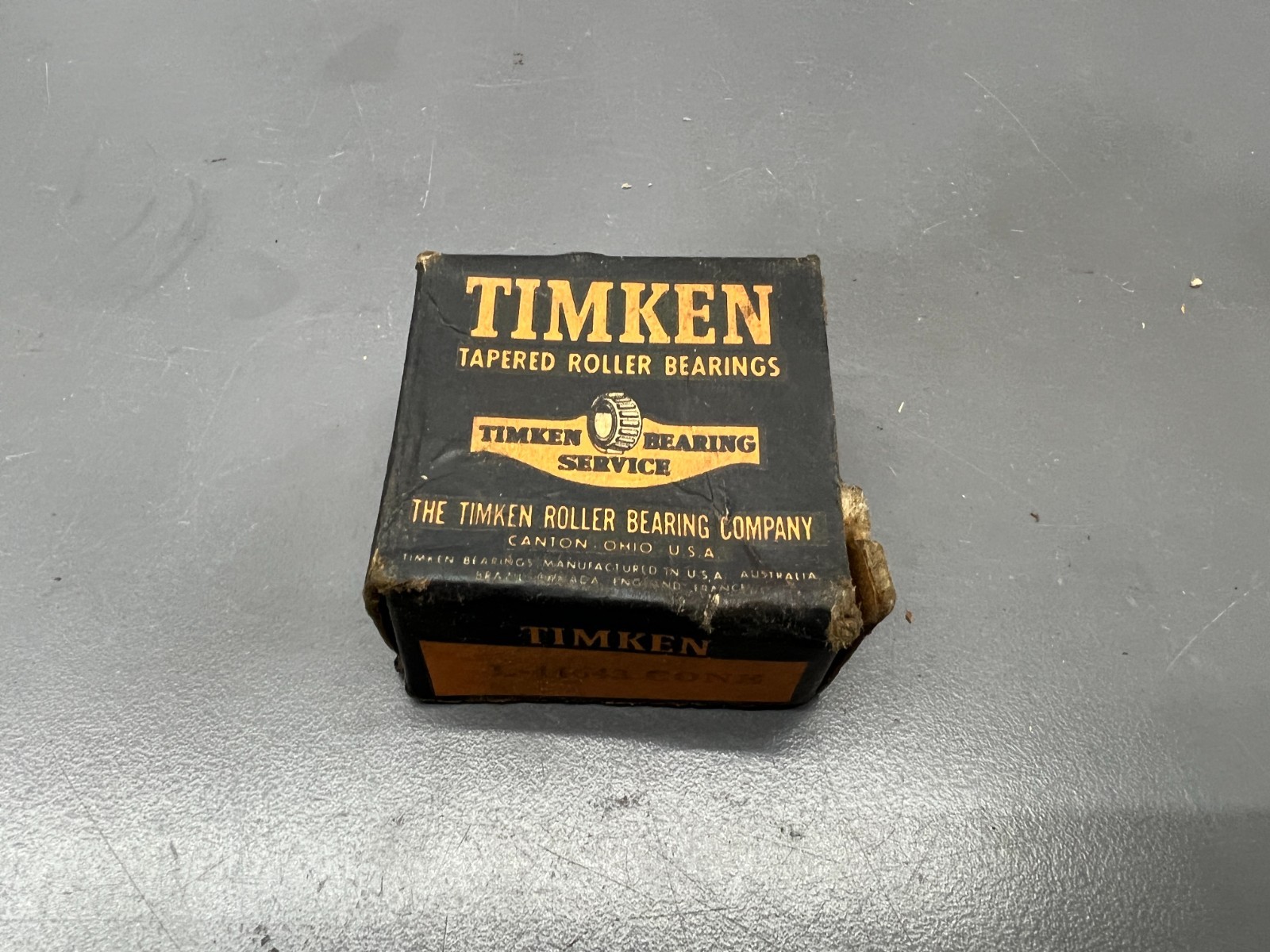 (k) NEW NOS TIMKEN L44643 L-44643 TAPERED ROLLER BEARING CONE – USA