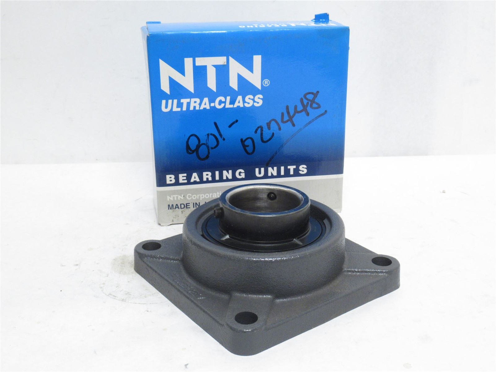 241480 New In Box; NTN UCFU-2.3/8 Flange Bearing; 2-3/8″ID; 4-Bolt Mount