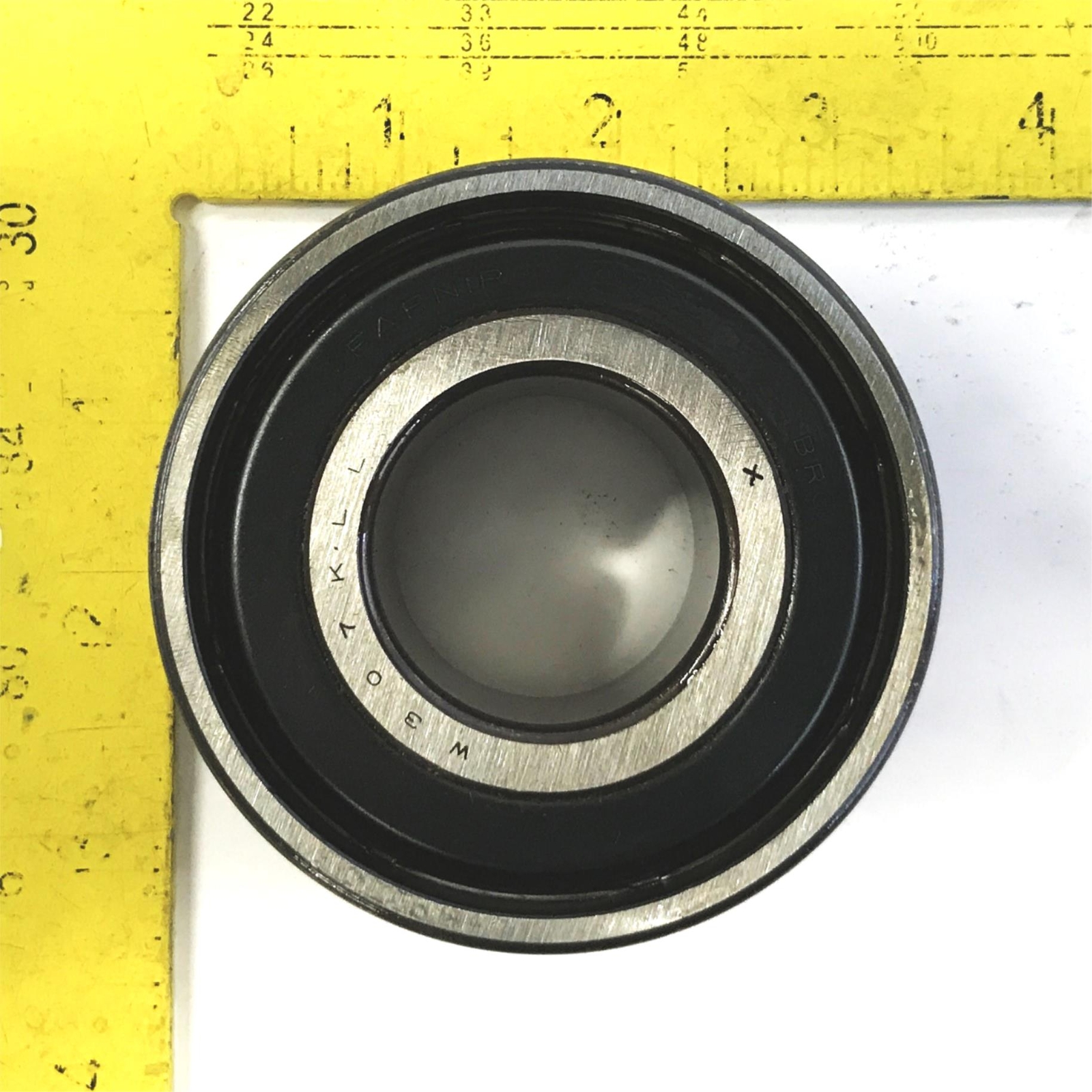 Fafnir 3 inch x 1-3/8 inch Single Row Ball Bearing W307KLL NOS