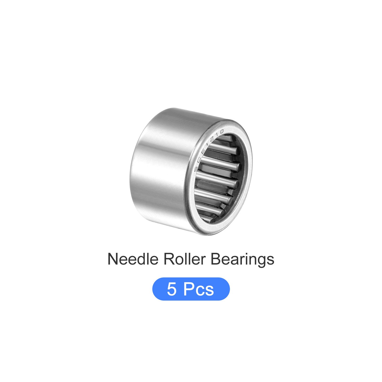 SCE1210 Needle Roller Bearings 3/4″ ID x 1″ OD x 5/8″ Height 5 Packs